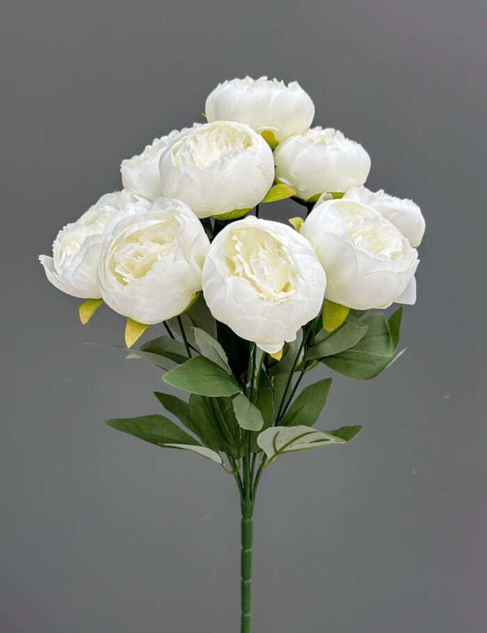 9 Pcs Peony Bunche 4126-3