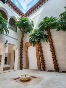 artificial palm tree