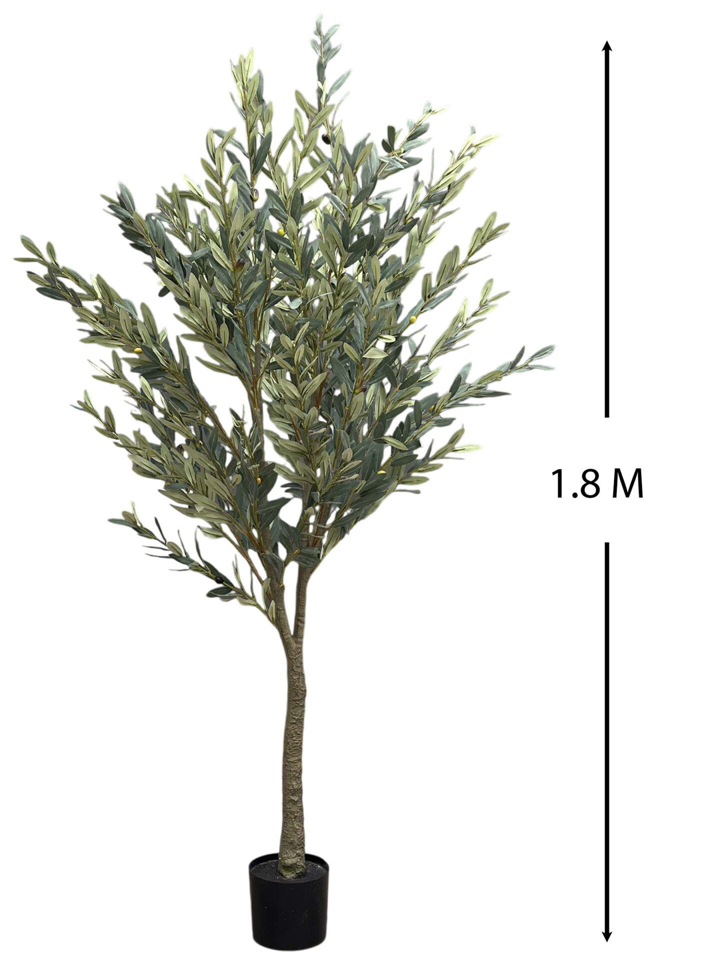 8301-7-d Elevate your interior with our gorgeous Artificial Olive Tree. Enjoy the charm of nature in your home or workspace all year round!