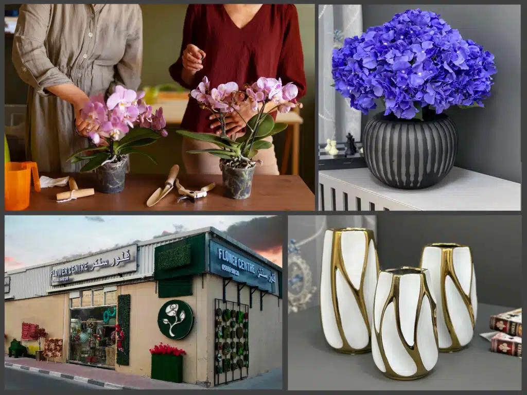 flower center