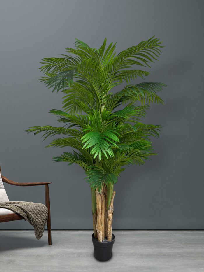 Palm tree 189 cm 5 Poles 40 leaves -80-2-189