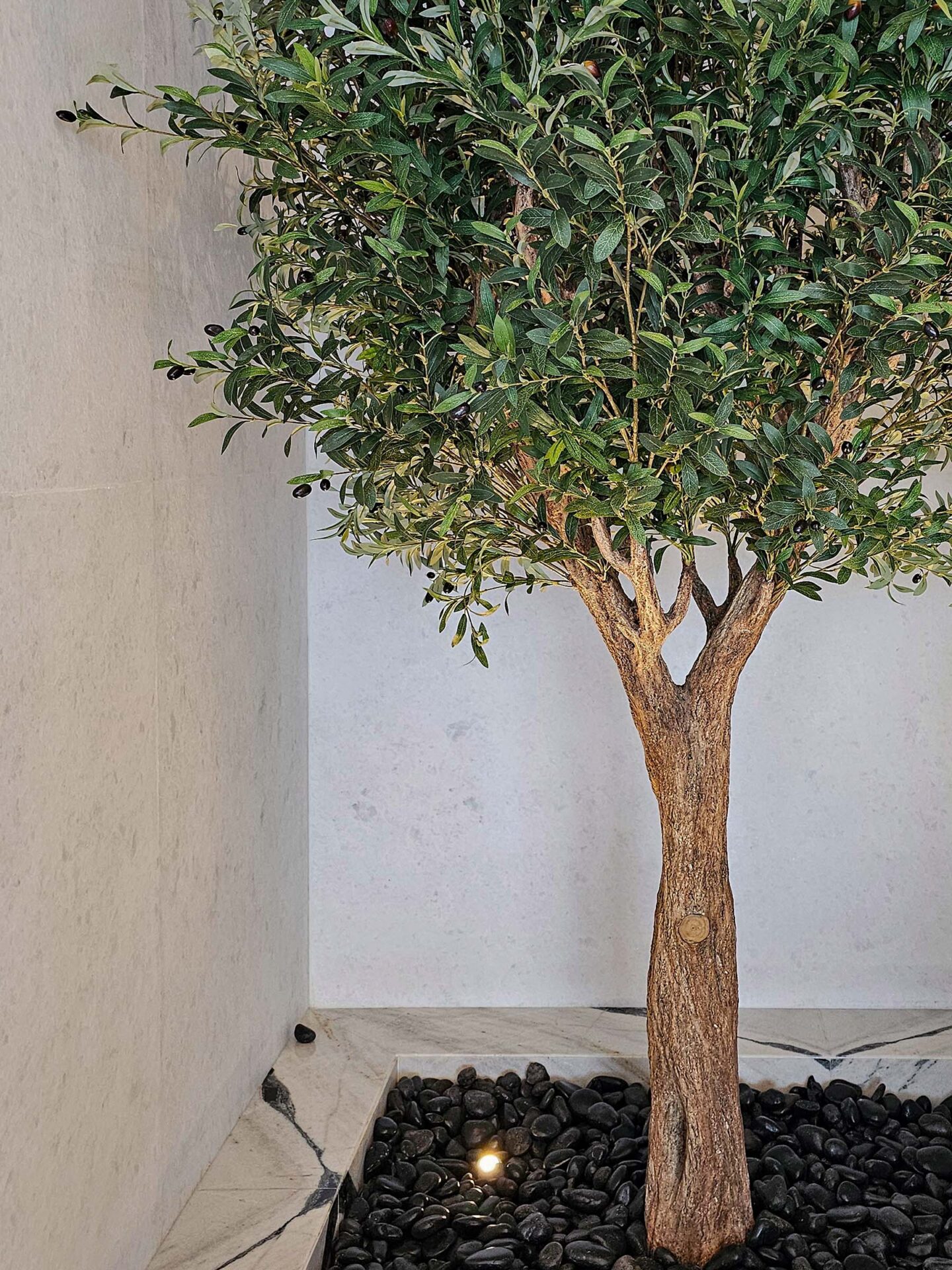 9268(2) Elevate your interior with our gorgeous Artificial Olive Tree. Enjoy the charm of nature in your home or workspace all year round!