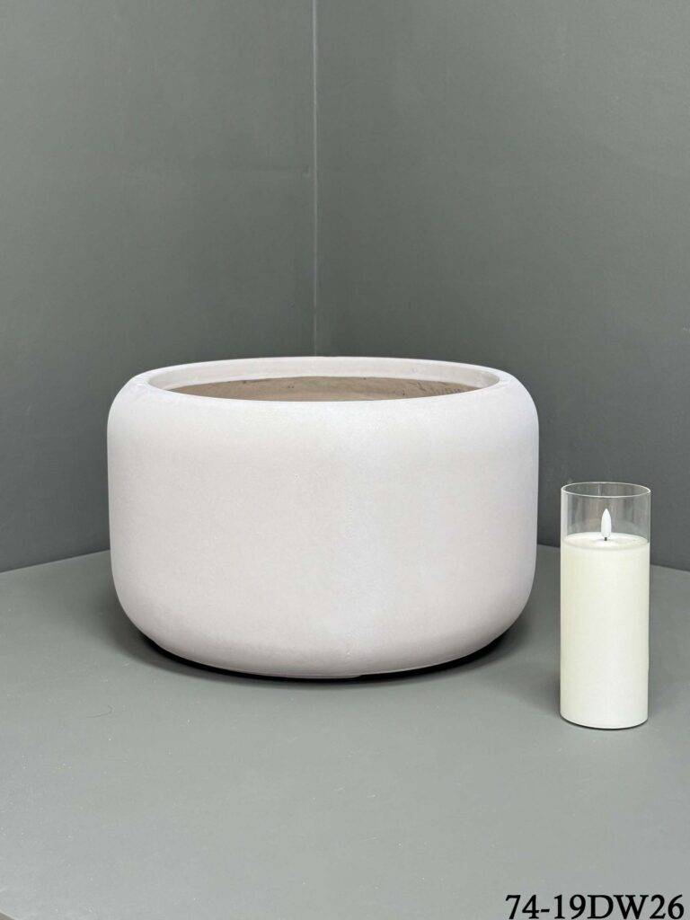 Fibre clay Pot - Durable Indoor/Outdoor Pots