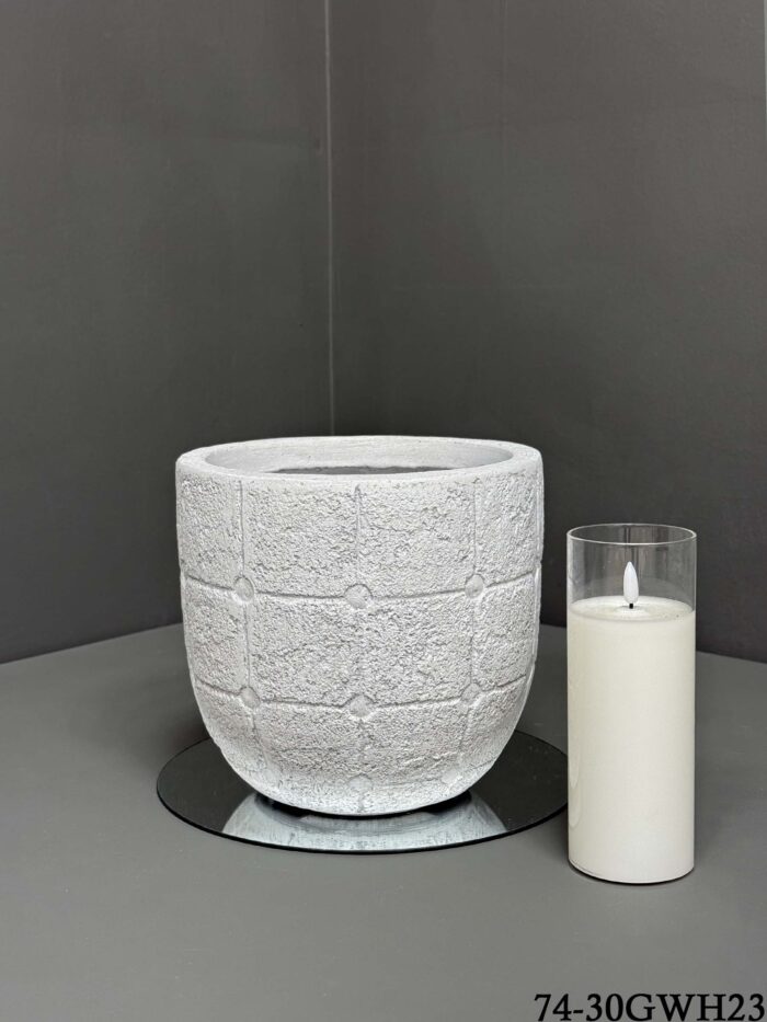 Fibreclay Pot – MA74-30GWH-23