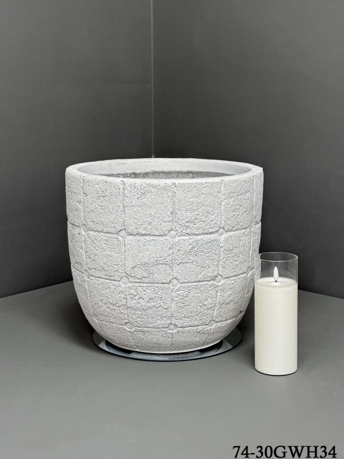 Fibreclay Pot – MA74-30GWH-34