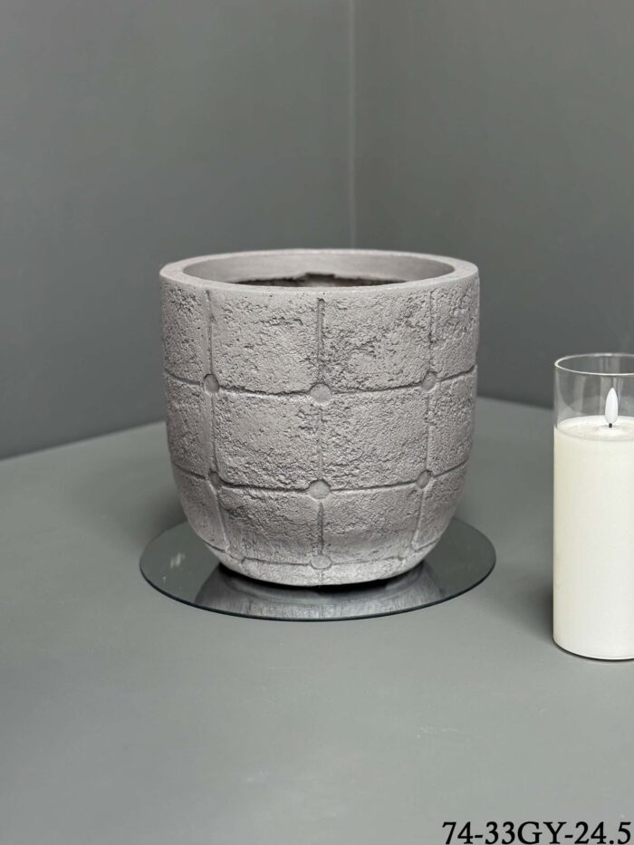 Fibreclay Pot – MA74-33GY-24.5