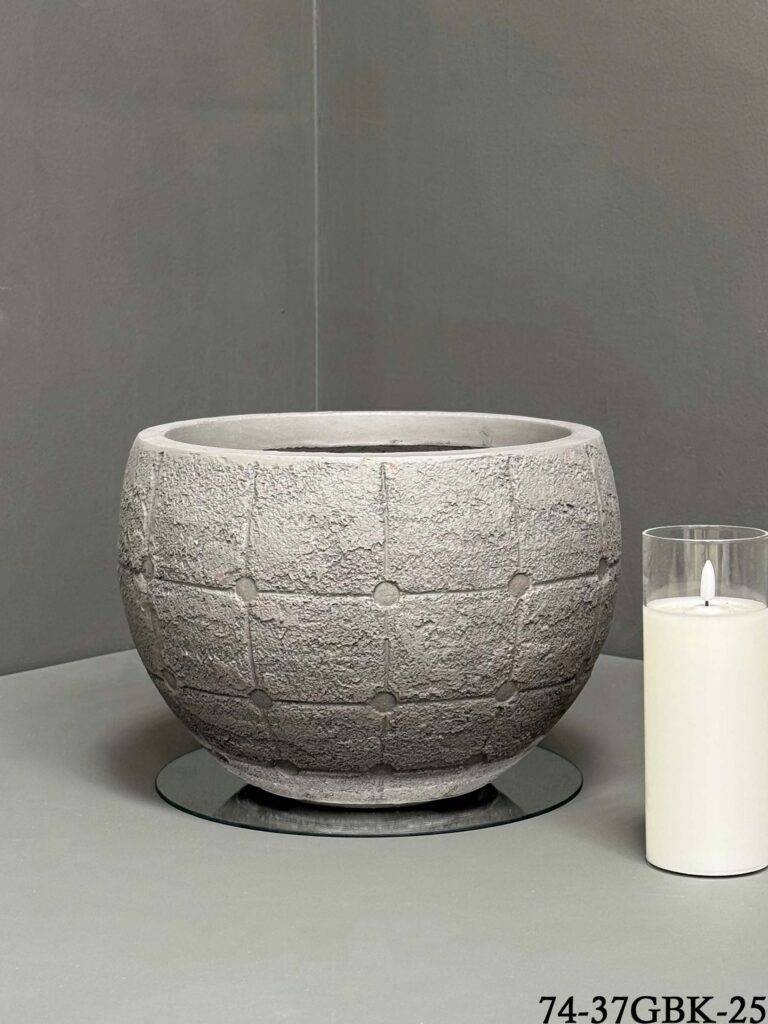 Fibre clay Pot - Durable Indoor/Outdoor Pots