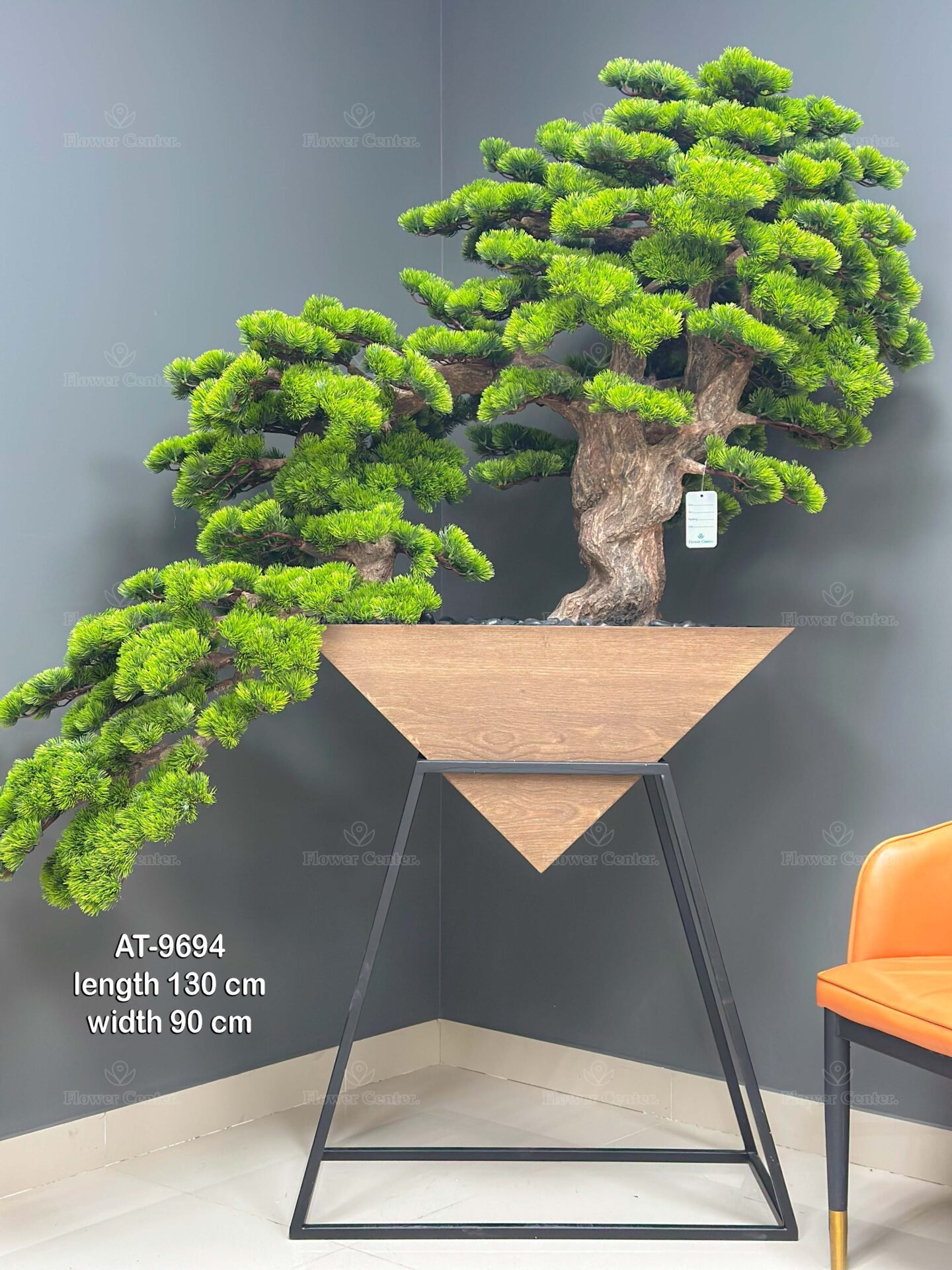 Large Artificial Bonsai Tree 130cm - Premium Faux Pine