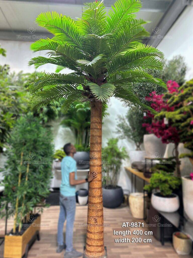 Artificial Palm Tree 400cm - Giant Faux Tropical Palm - 9871