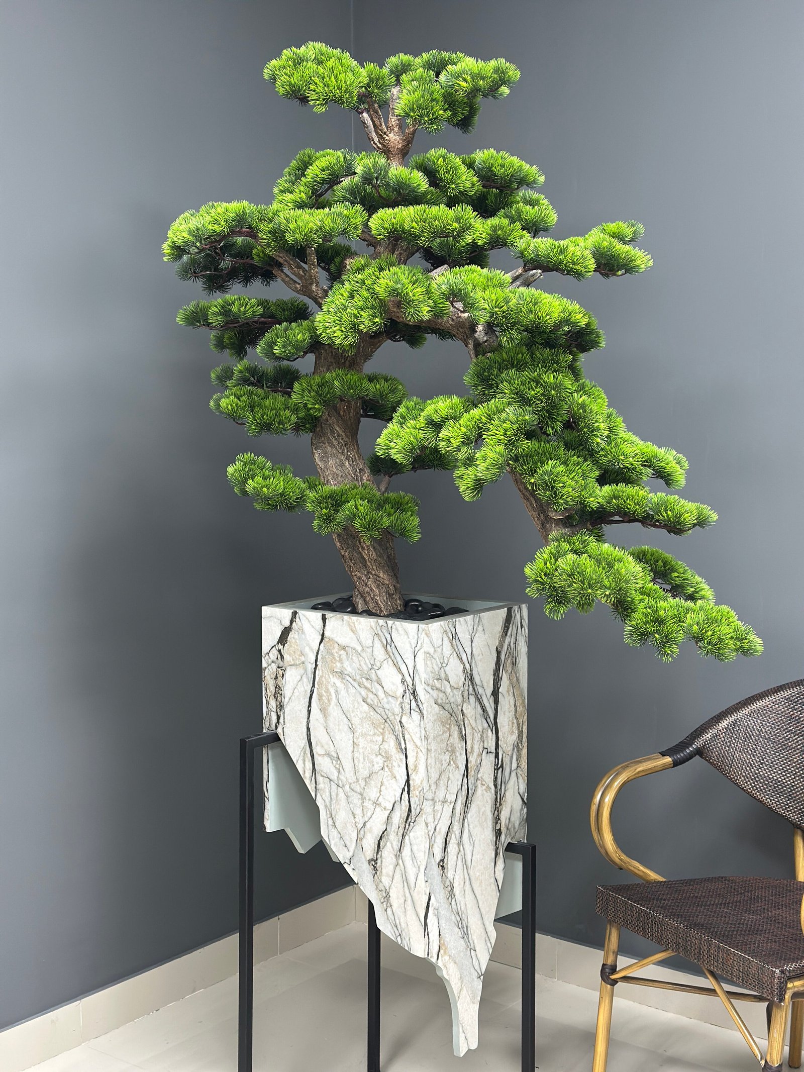 tall artificial bonsai tree 195 cm indoor decorative tree