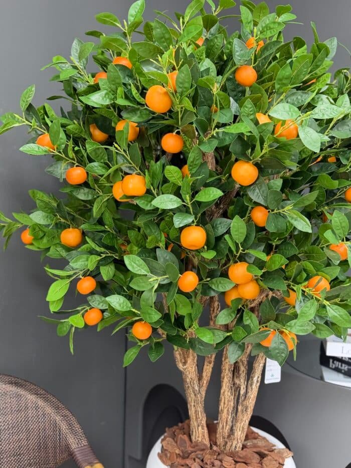 Artificial Orang Tree 145cm – Large Decorative Citrus Tree 9314