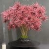 Artificial Pink Astilbe on Honeycomb Vessel