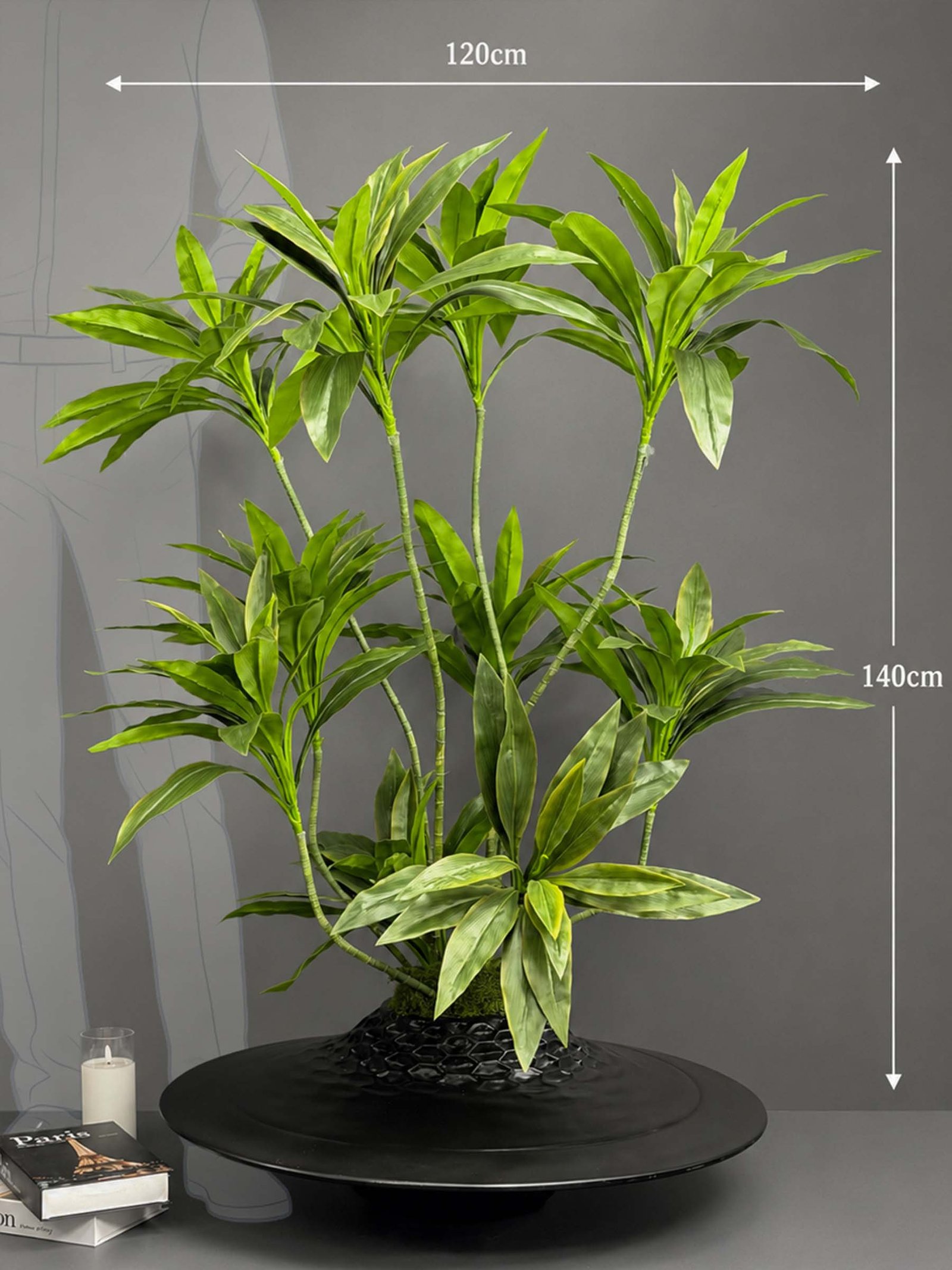 Artificial Dracaena on Honeycomb Vessel