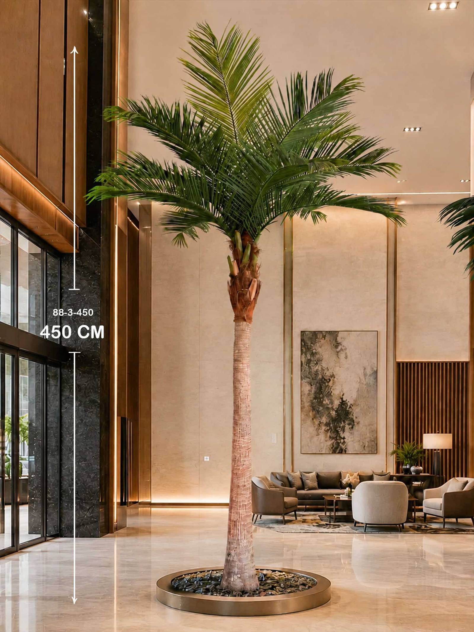 450 CM Artificial Coco Palm Tree