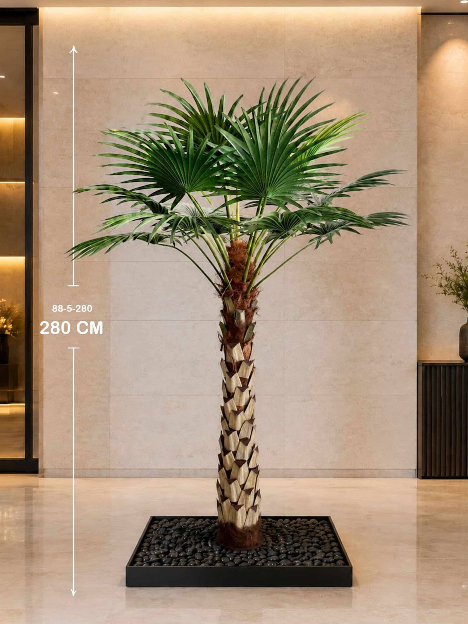 280 CM Artificial Coco Palm Tree