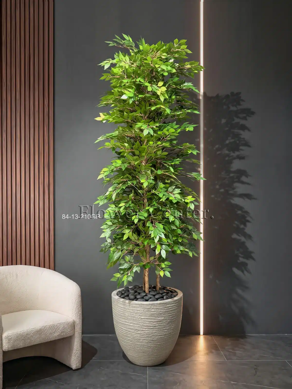 Artificial Ficus Tree 210 cm – Green Benjamina Leaves