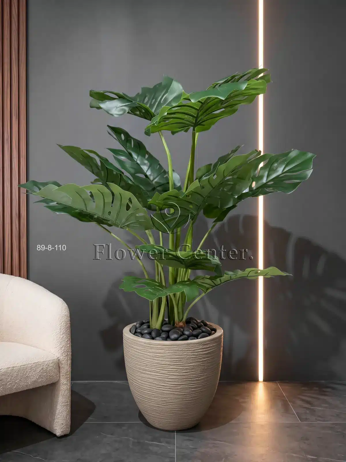 Artificial Monstera Plant 110 cm – Large Split Leaves