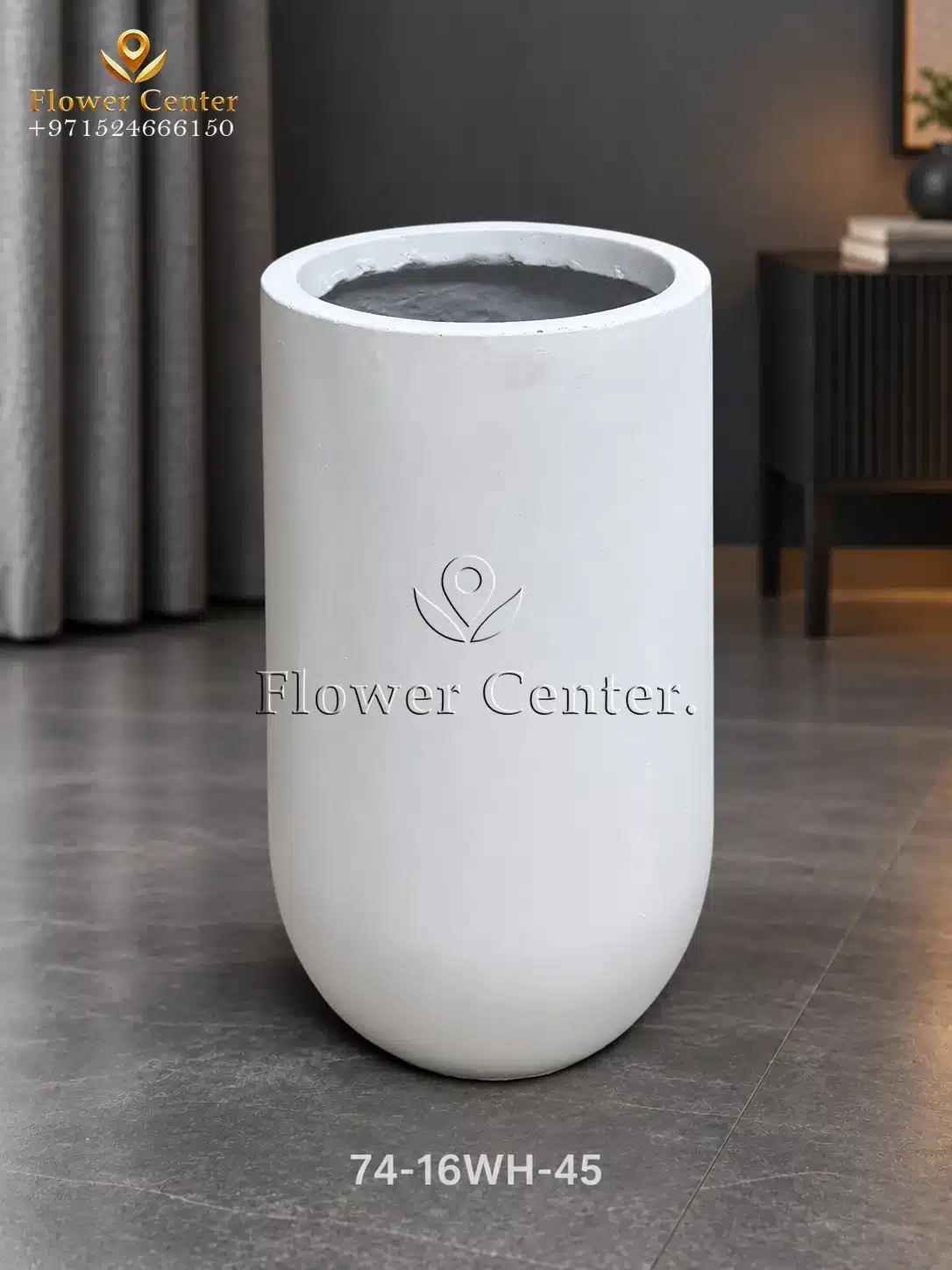 FiberGlass Pot 74-16WH-45