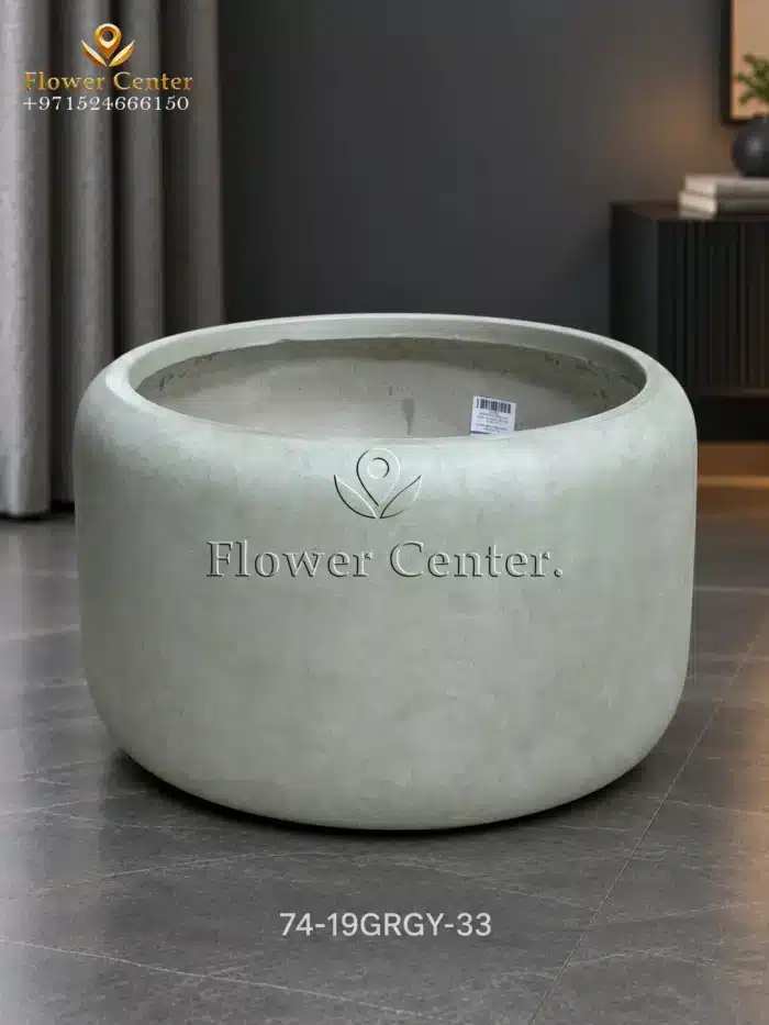 FiberGlass Pot 74-19grgy-33