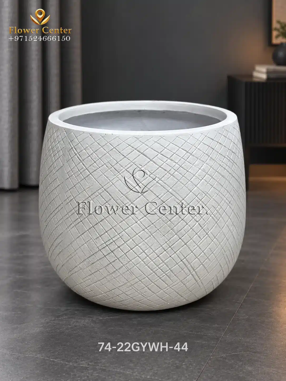 FiberGlass Pot 74-22gywh-44