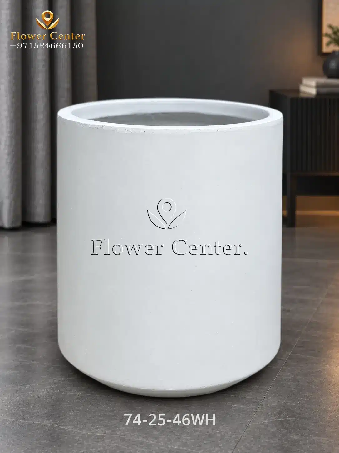 FiberGlass Pot 74-25-46wh
