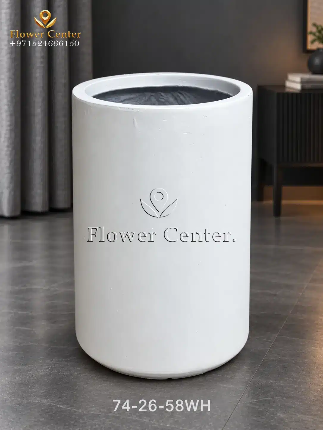 FiberGlass Pot 74-26-58wh