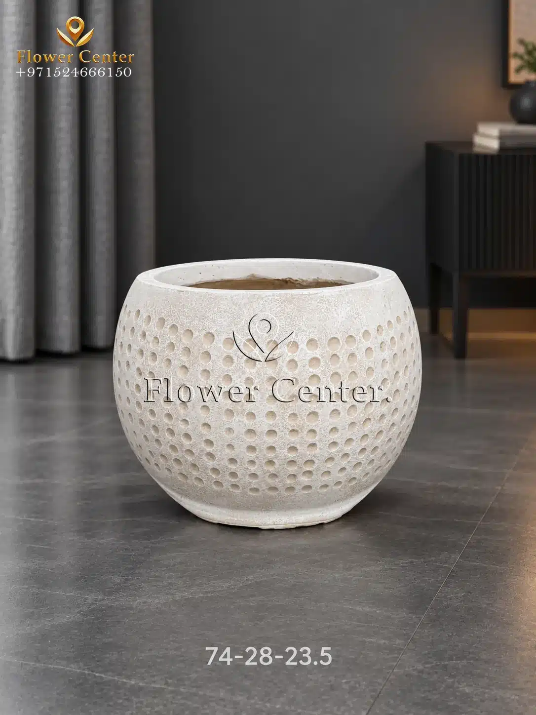 وعاء من الألياف الزجاجية 74-28-23.5