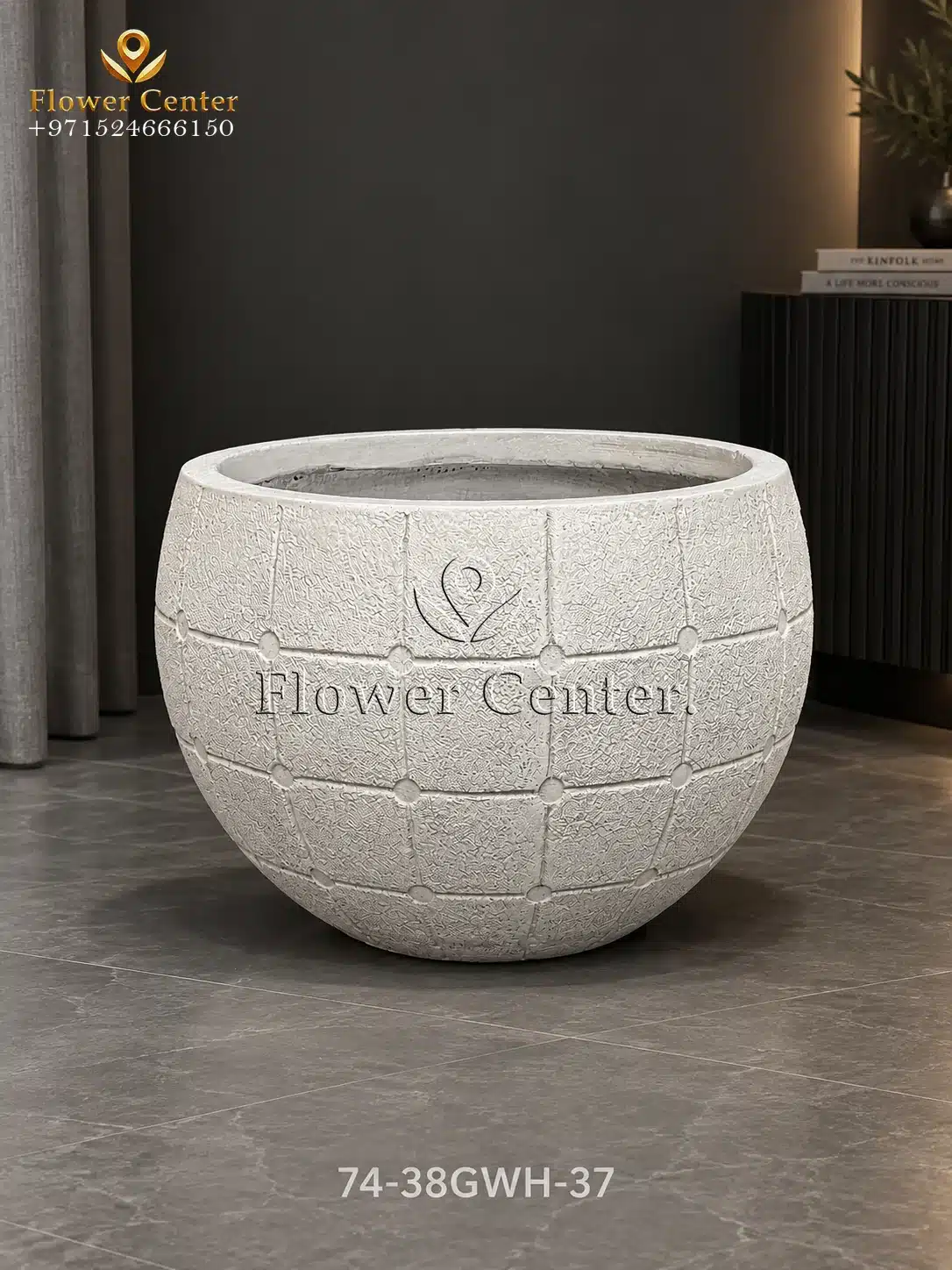Fibreclay Pot - MA74-38GWH-37