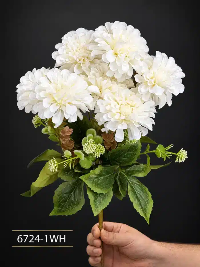 Pompom Chrysanthemum 6724-1